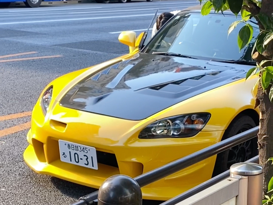 Car spotting in Tokyo哔哩哔哩bilibili