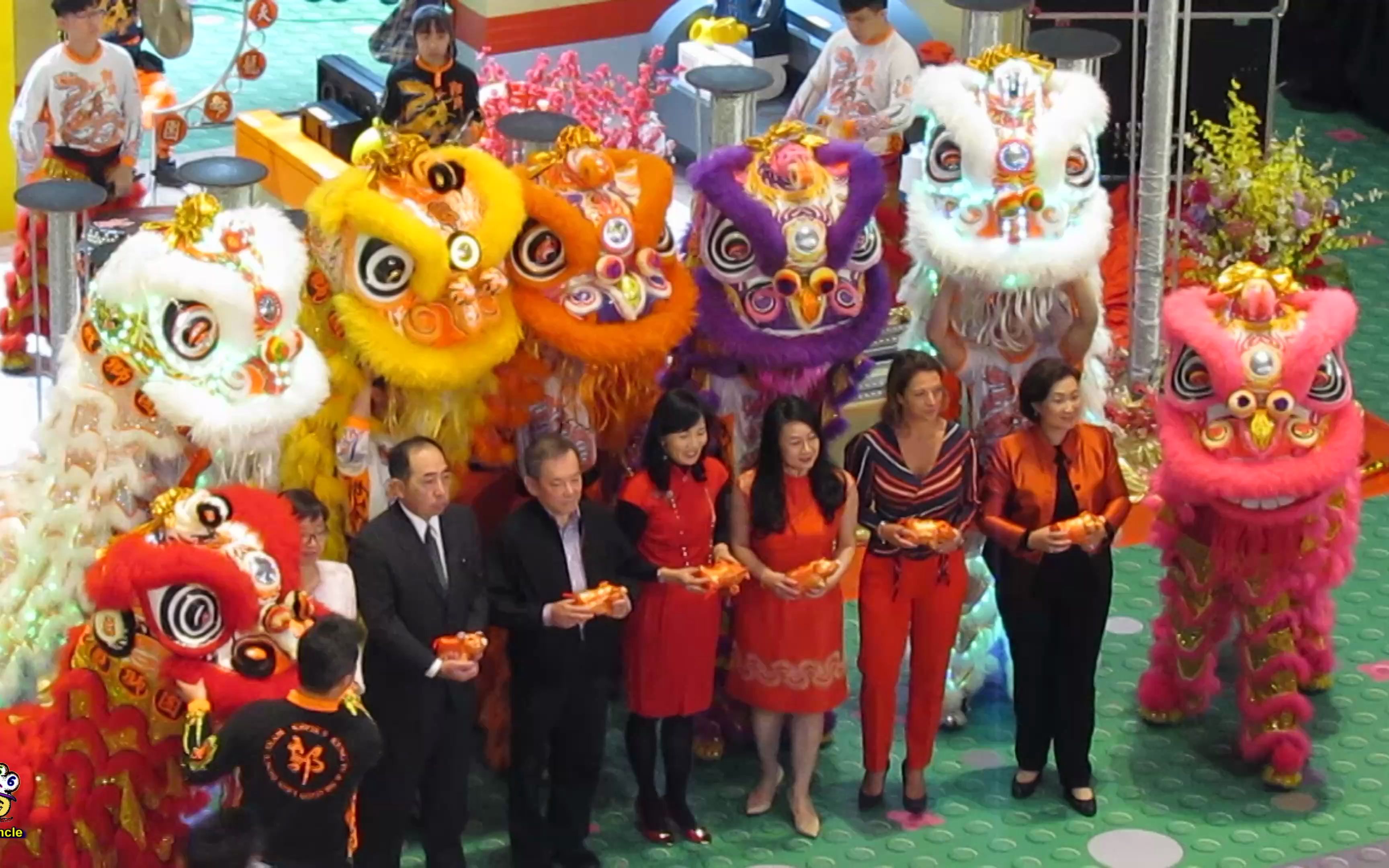 2019太古城醒狮表演 大合照