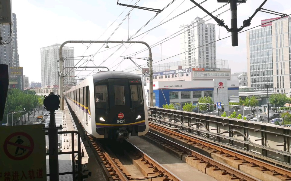【上海地铁】黑包公429进入金沙江路站