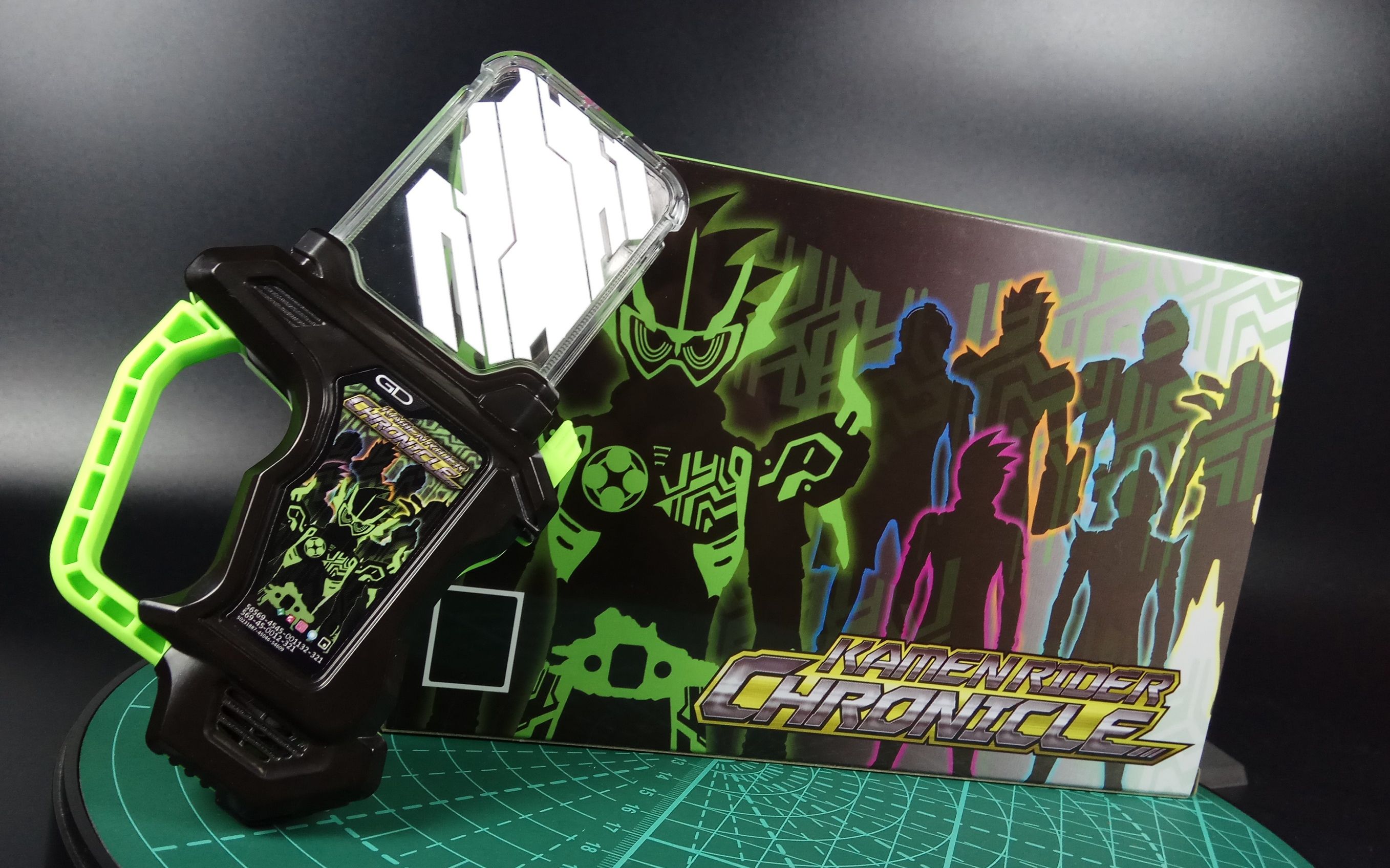 [黑塔模玩分享116] 万代 dx chronicle gashat 西马妮可 & 花家大我