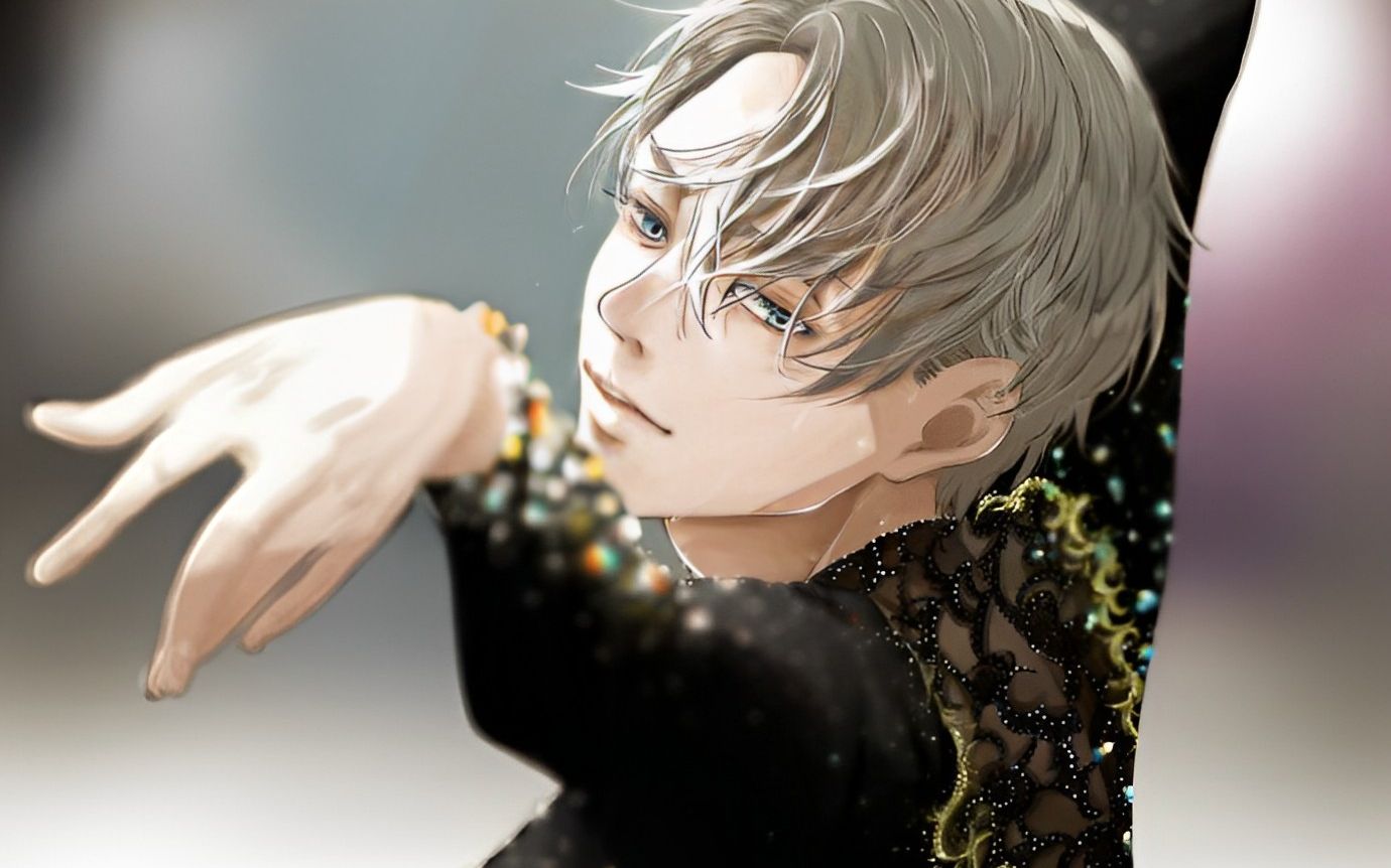 维克托3波帅气wink,小勇利被感动坏了,尤里却承受了所有伤害