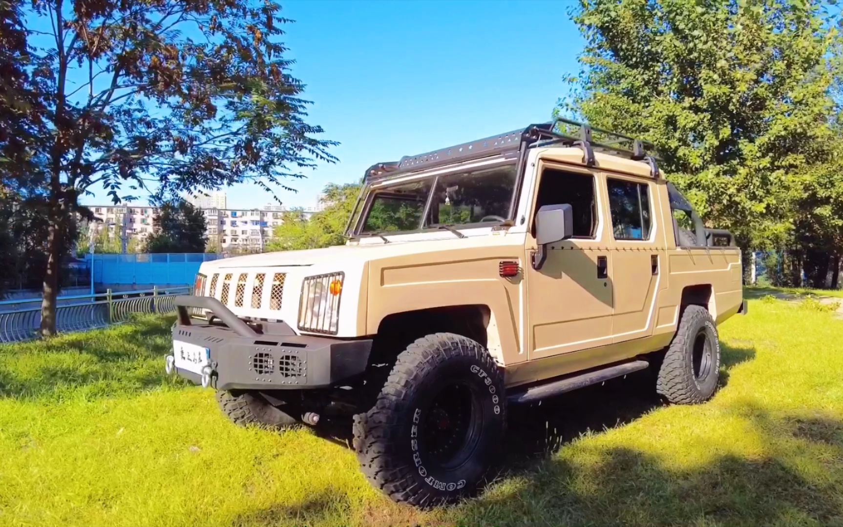 暴徒硬汉 军车民用版 勇士 越野皮卡_哔哩哔哩_bilibili