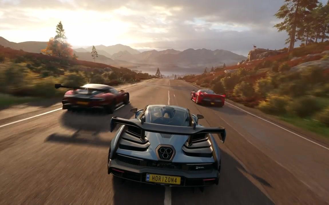 [图]E3 2018 Forza Horizon 4 极限竞速 地平线 4 E3游戏展试玩视频