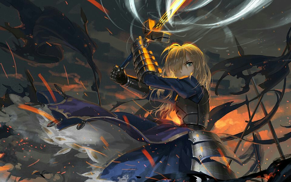 【fate吾王热血】吾王剑锋所指, 我等心之所向! 其名为"誓约胜利之剑"