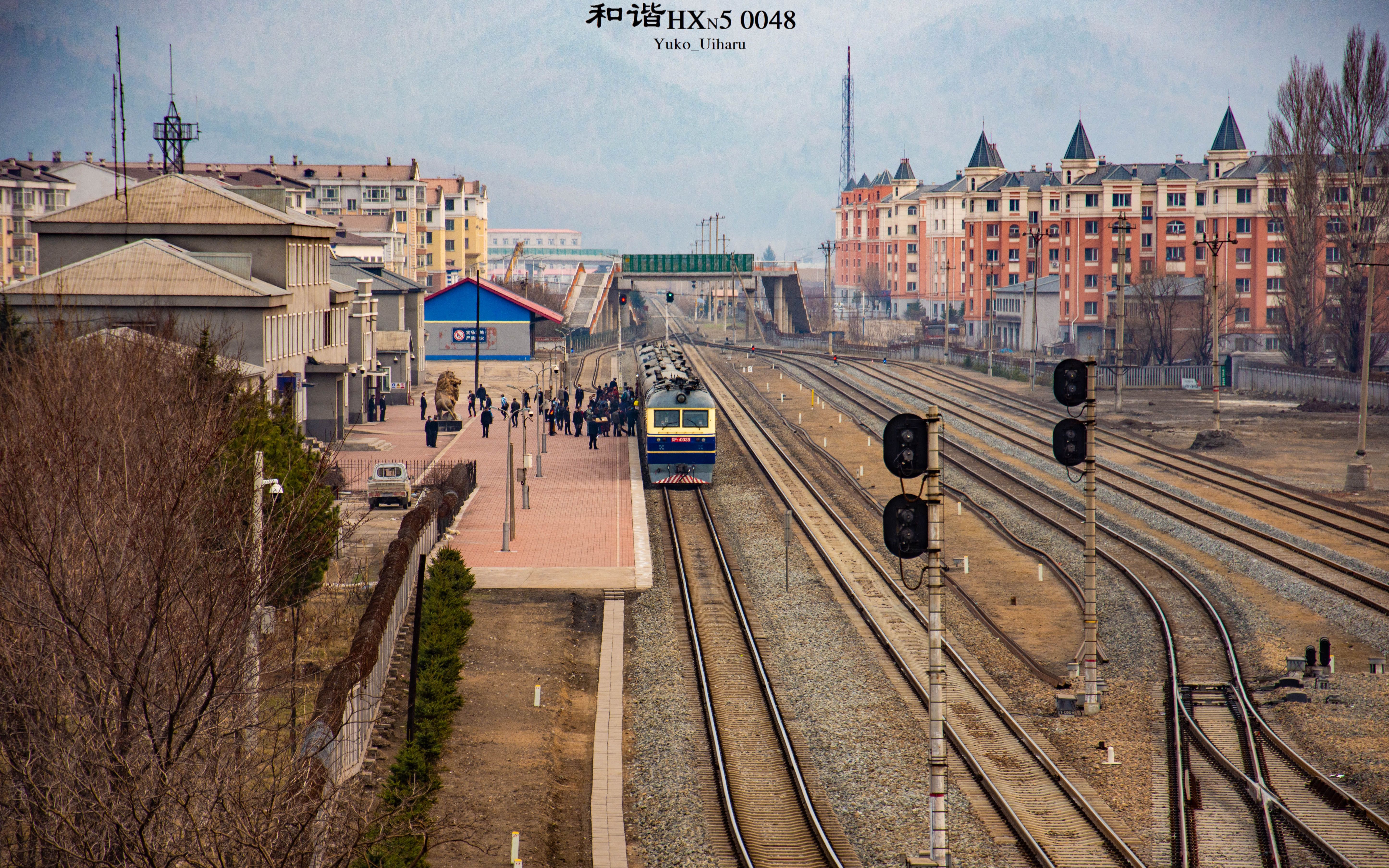 【中国铁路】哈局佳段df11-38牵引6273(佳木斯-乌伊岭)西林站发车(20.