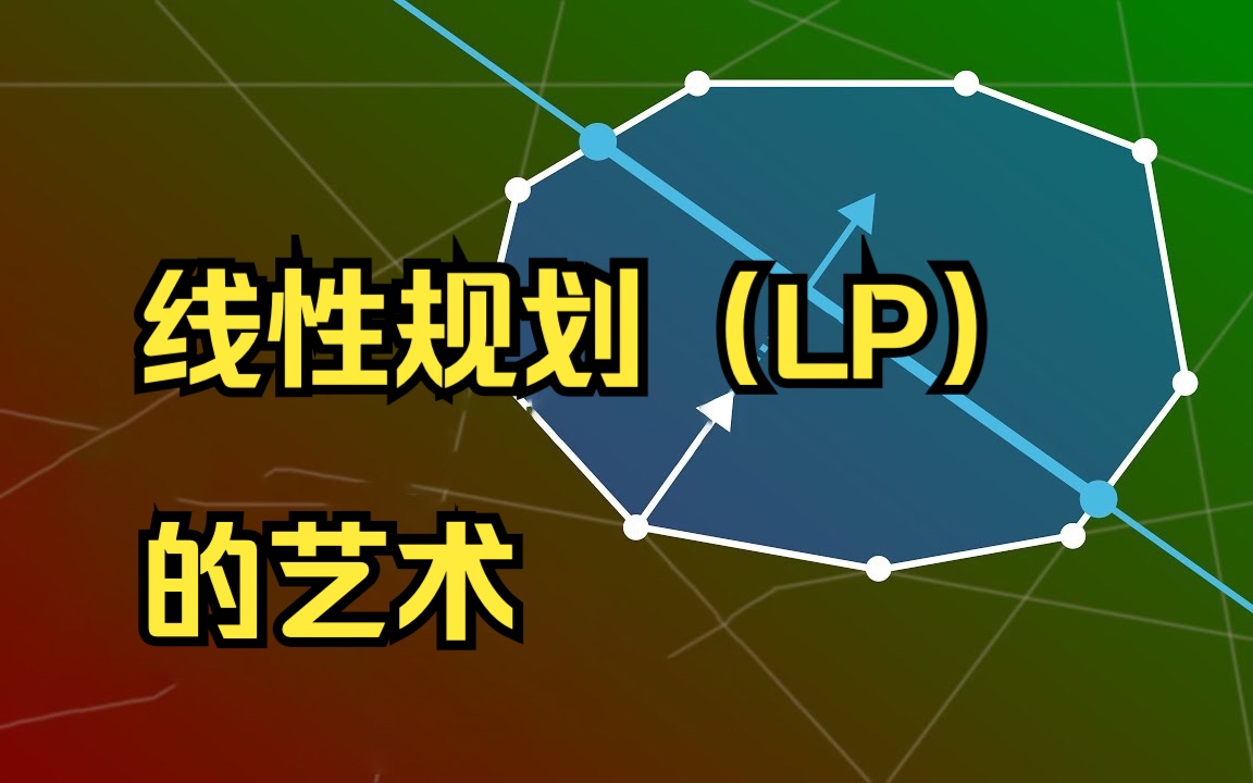 「线性规划」(LP)的艺术|NP问题|背包问题𐟑哔哩哔哩bilibili