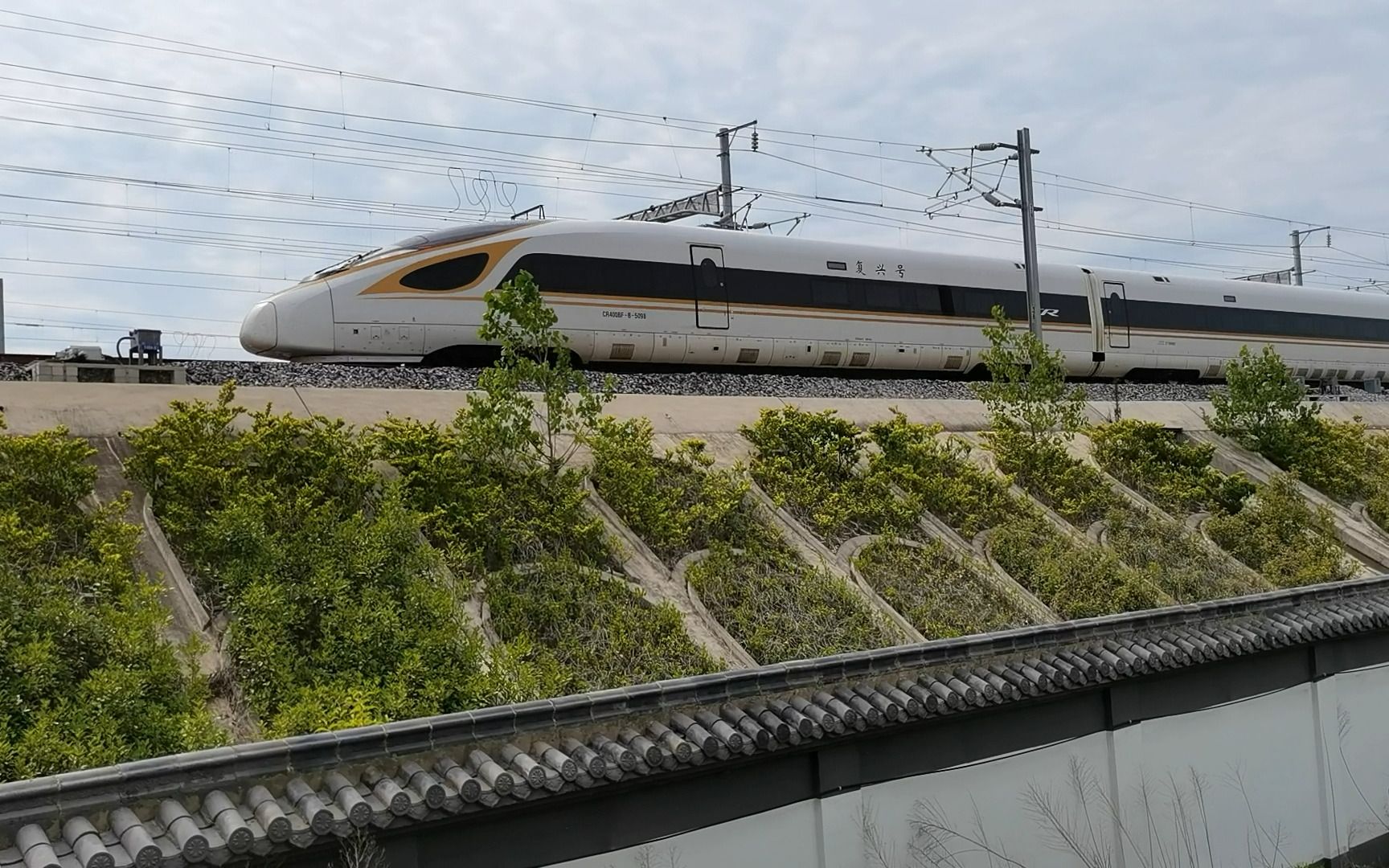 【17节超长编】g7703 亳州南——宁波 上局上海虹桥动车所 cr400bf-b