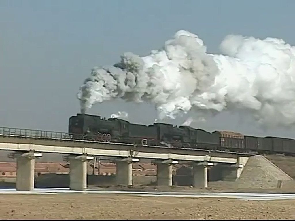 2003年&中国前进型蒸汽机车