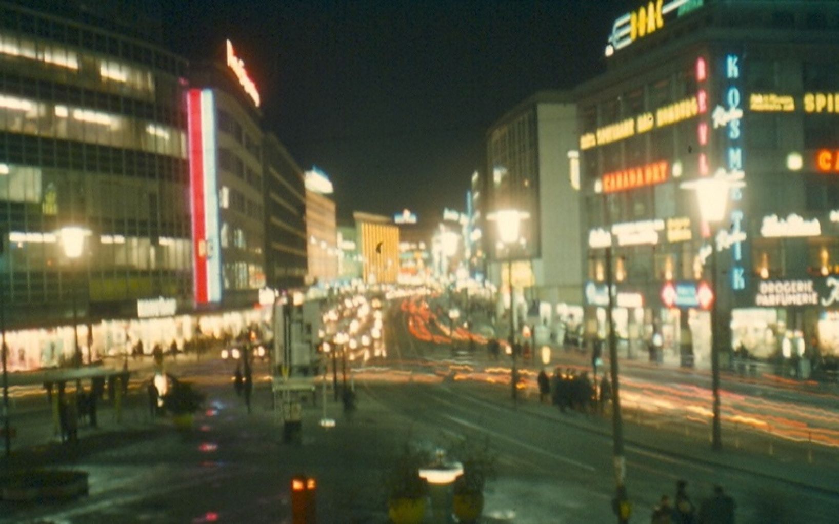 [图]1970年代的联邦德国（西德）西柏林（West Berlin）夜景