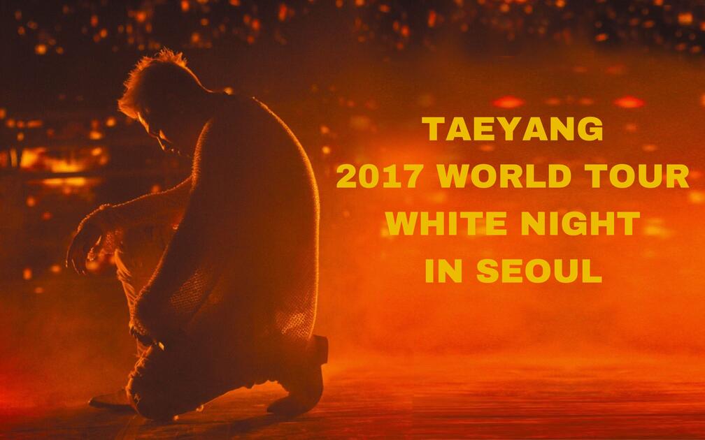 BIGBANG】TAEYANG 2017 WORLD TOUR WHITE NIGHT IN SEOUL 高清特效中字