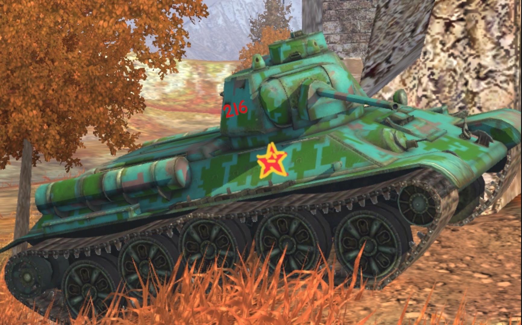 欧根罗妮娅坦克世界闪击战215号的兄弟车组在一场战斗中击毁6辆敌军