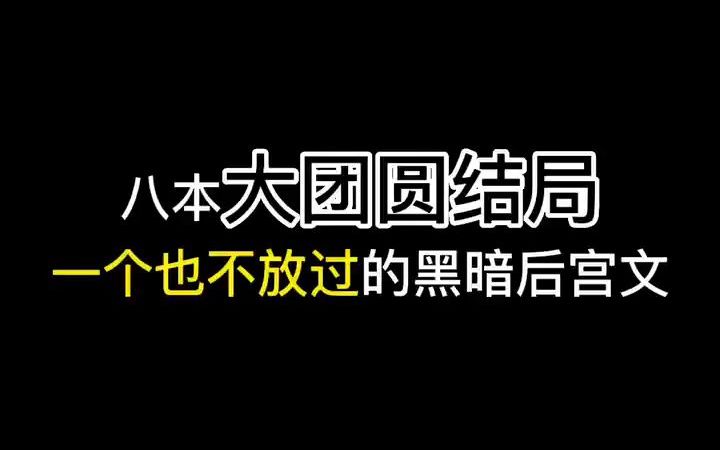 八本大团圆结局的黑暗后宫文哔哩哔哩bilibili