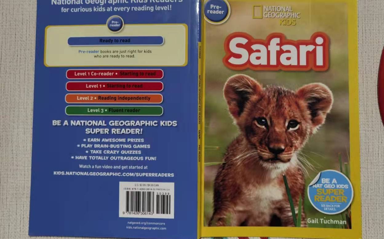 [图]National Geographic Kids 国家地理少儿 pre-reader【Safari】