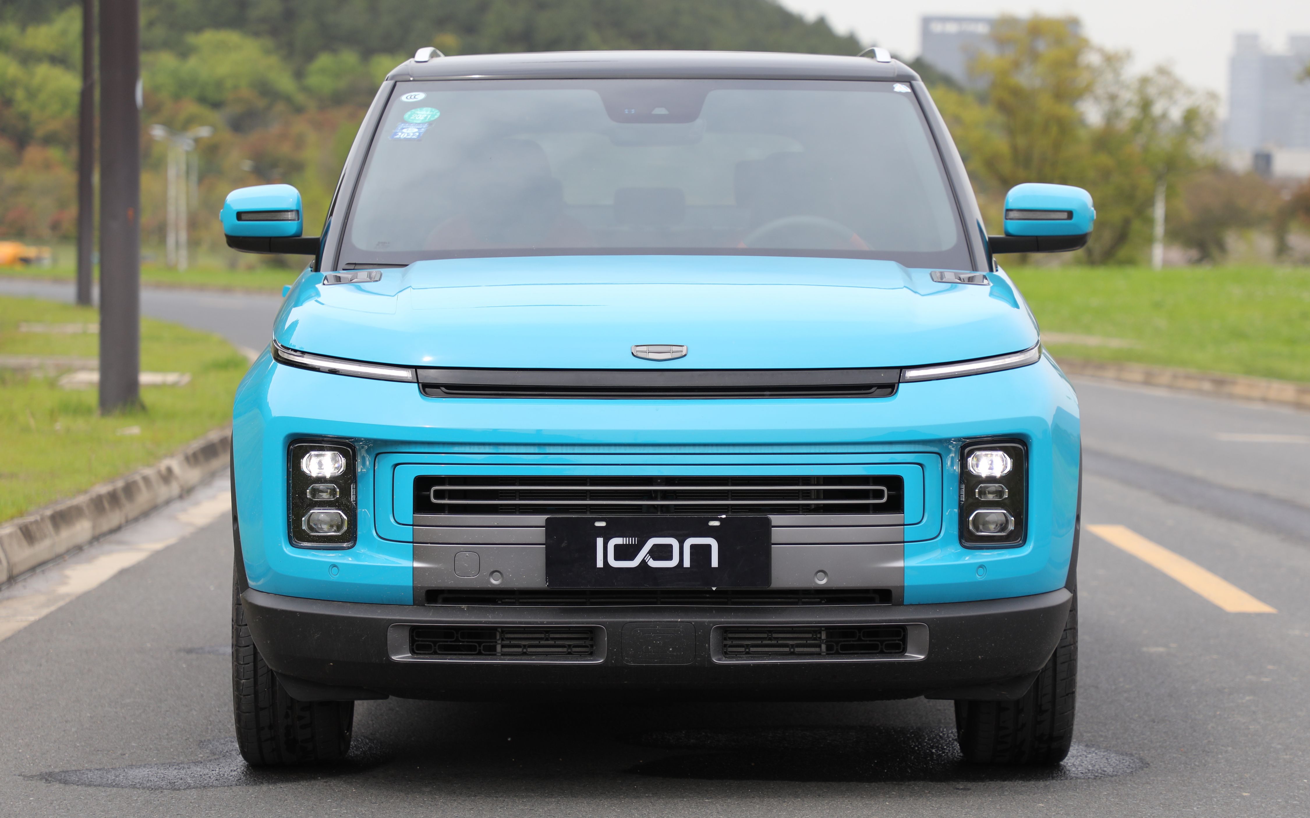 吉利icon没想到吉利把一台概念车如此高还原度的量产了