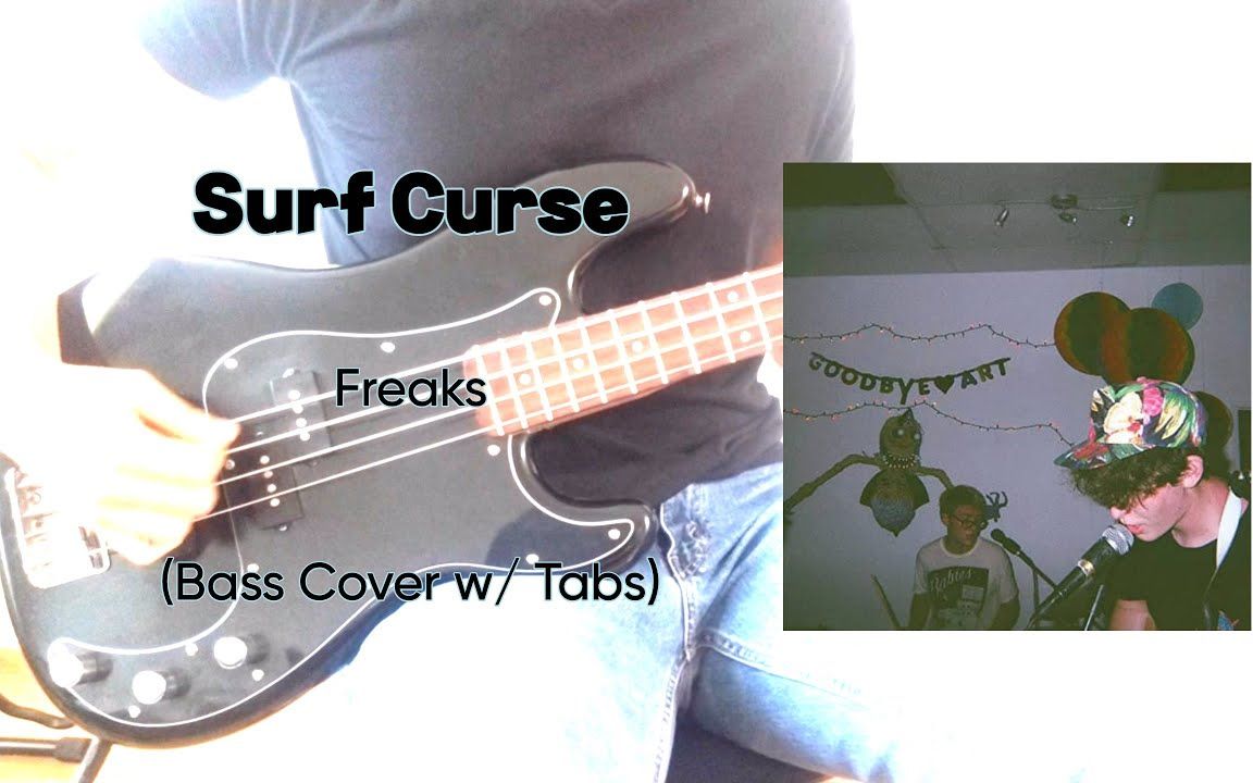 [图]Surf Curse- Freaks 贝斯+tab谱