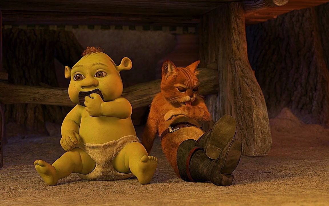 【怪物史莱克】好可爱的绿宝宝!