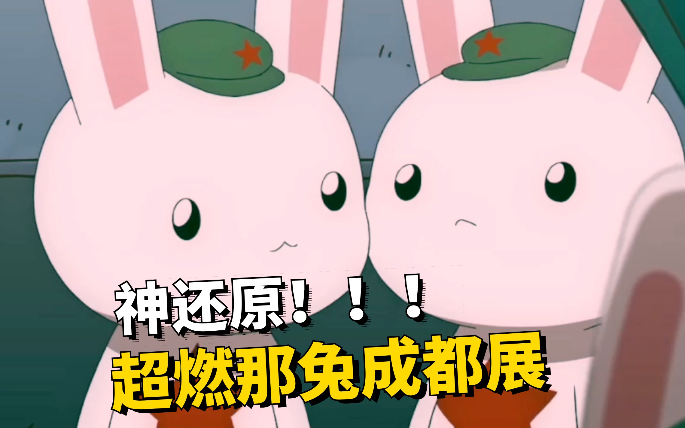 当【那兔】遇上成都.热血催泪场面来了!