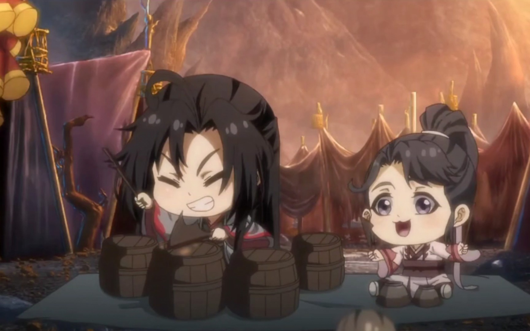 【q版魔道祖师】快给我rua一口,一整个可爱住了!