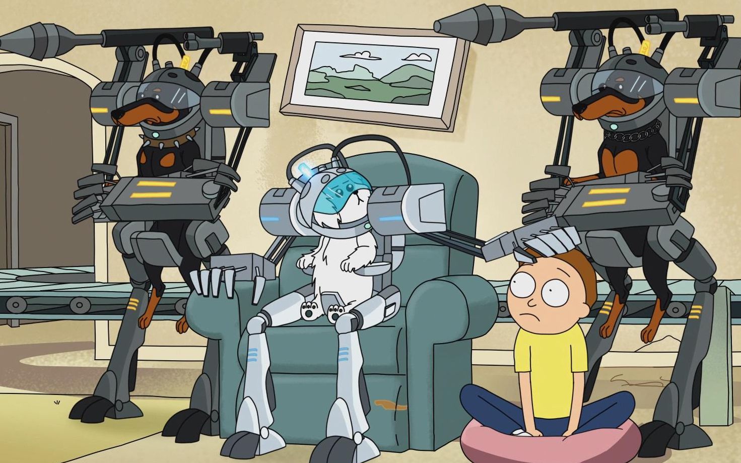 【瑞克和莫蒂】 :动画版盗梦空间,人狗角色互换,第二集