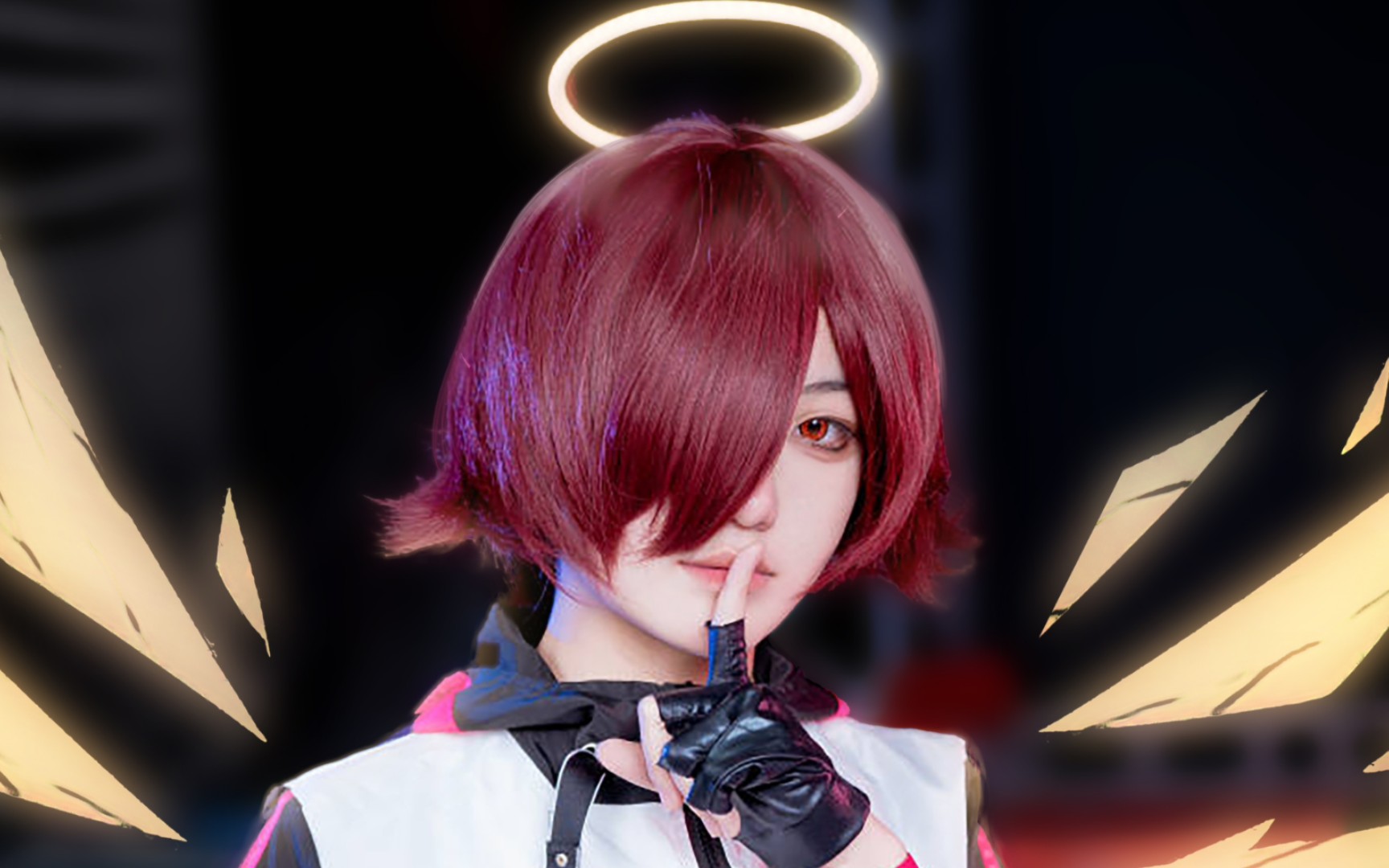 都4202年了,谁还喜欢能天使啊?【明日方舟/能天使cos】我喜欢!