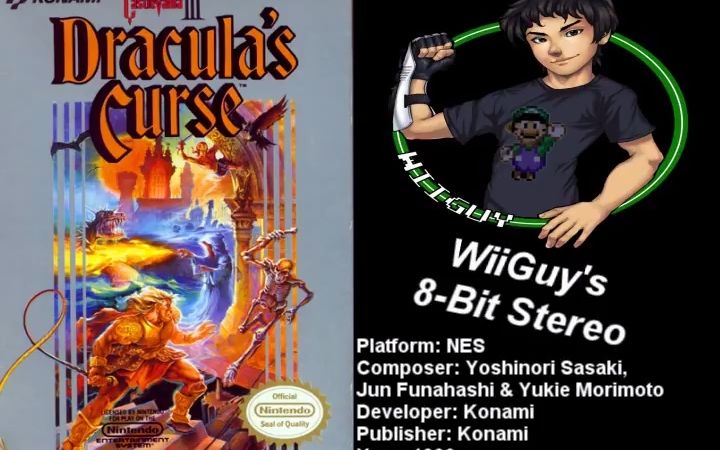 [图][WiiGuy040] Castlevania 3 Dracula's Curse (NES) 恶魔城3 德古拉的诅咒 OST 立体声化