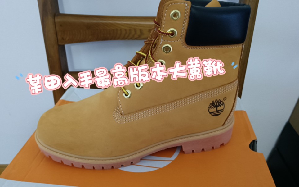 第一次在某田入手的天伯伦10061大黄靴,Timberland哔哩哔哩bilibili