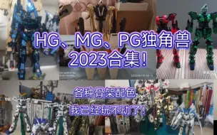 Download Video: 我的独角兽合集2023，各种骨架配色，被我玩废了！