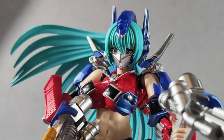 变形金刚美少女!擎天柱合金机娘!aat-晴天