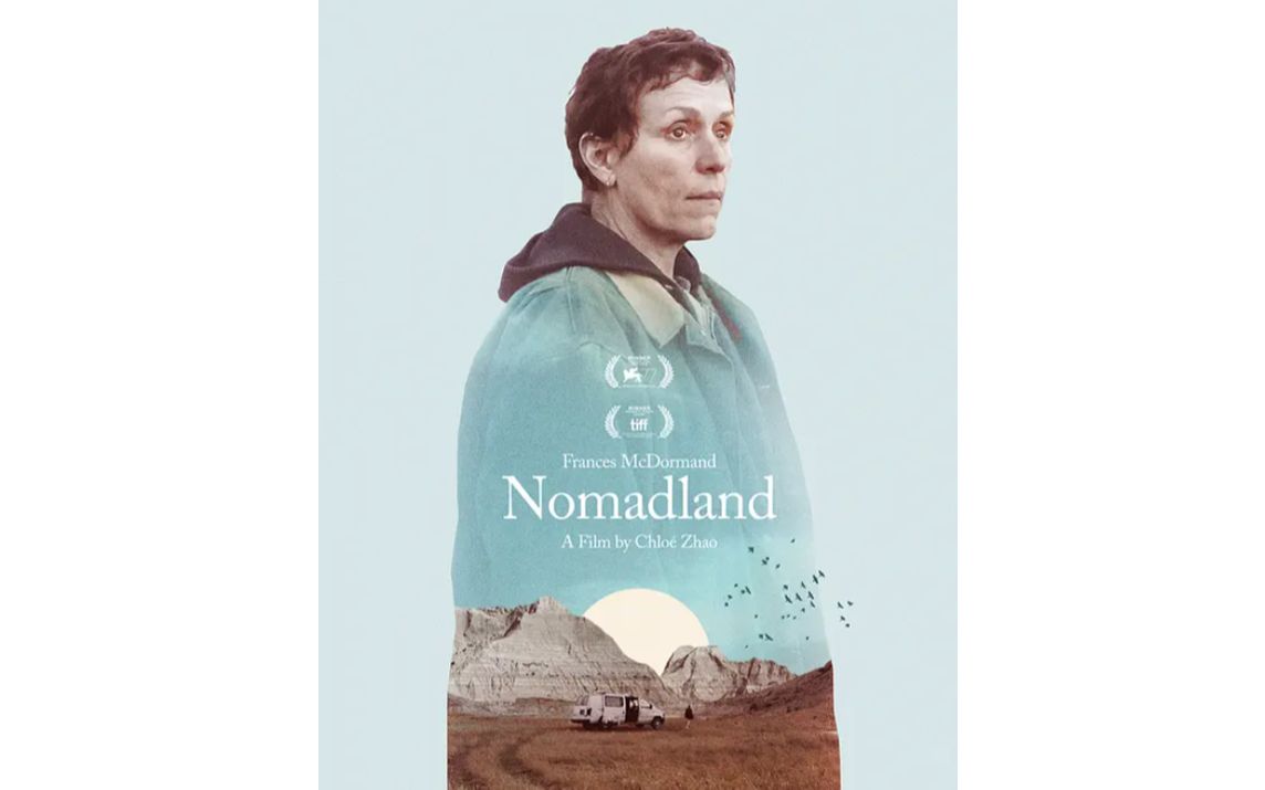 nomad land(cut)2021,摄影和配乐都很出彩的冷门电影,拿来练习一下