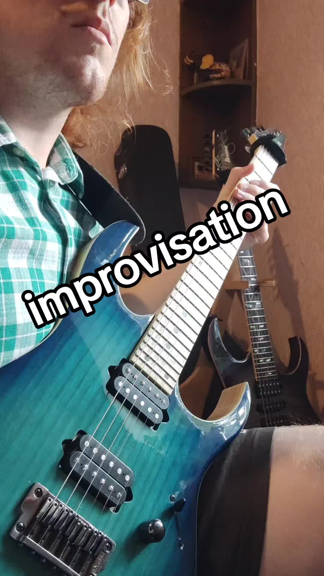 #improvisation #shred #music #guitartok #ibanez #solo #rock #pop #metal哔哩哔哩bilibili