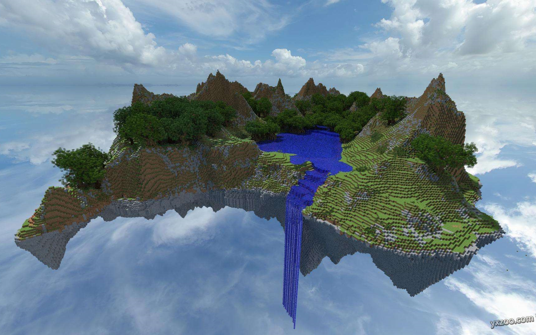 我的世界原版空岛生存p13天使搞笑解说高效刷怪塔下完成