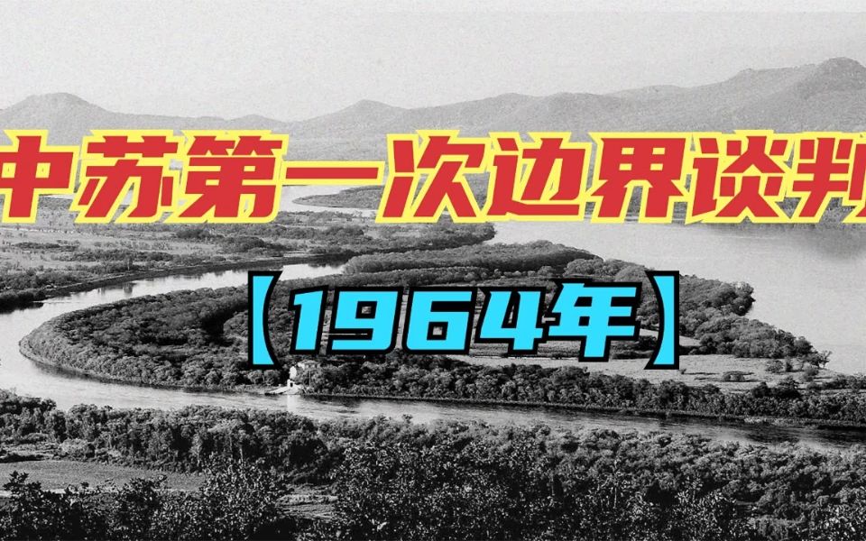 李丹慧教授:1964年中苏边境谈判哔哩哔哩bilibili