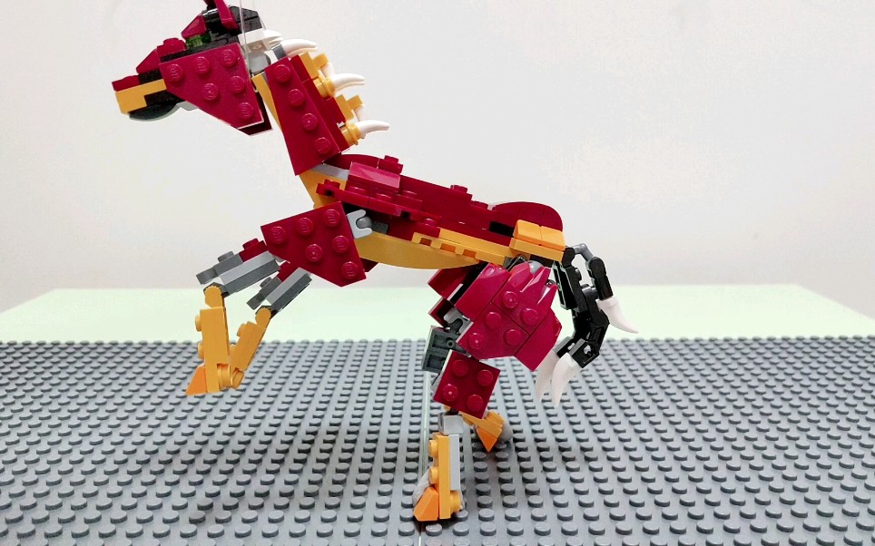 乐高31073moc作品——骏马