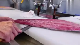 生鱼片的刺身刀法欣赏 哔哩哔哩 Bilibili