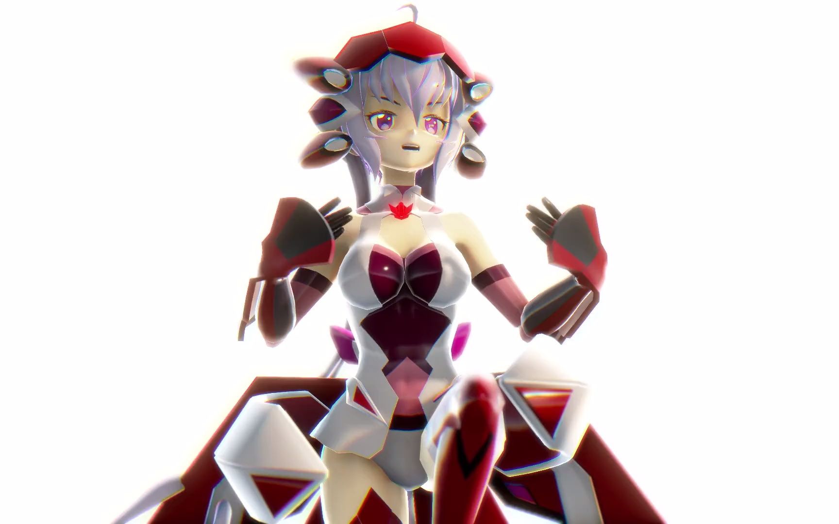 【mmdシンフォギア】雪音クリスでアブラカダブラ【モデル配布】