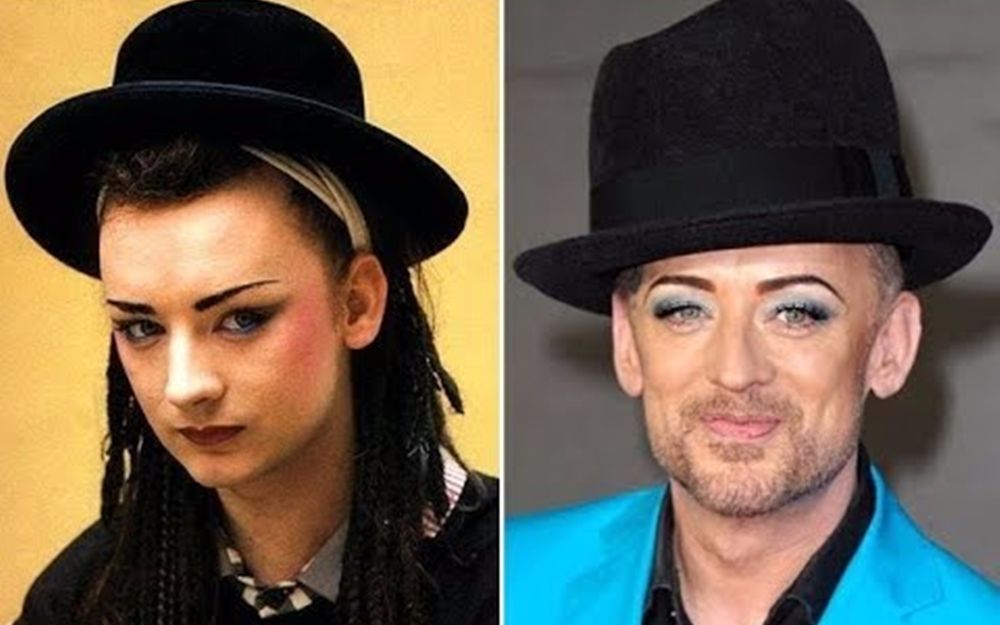 19782018乔治男孩的变化 | Boy George Evolution哔哩哔哩bilibili