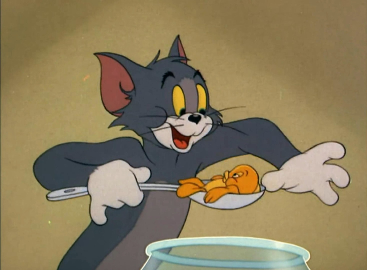 《汤姆智斗杰瑞:今晚吃鱼》1