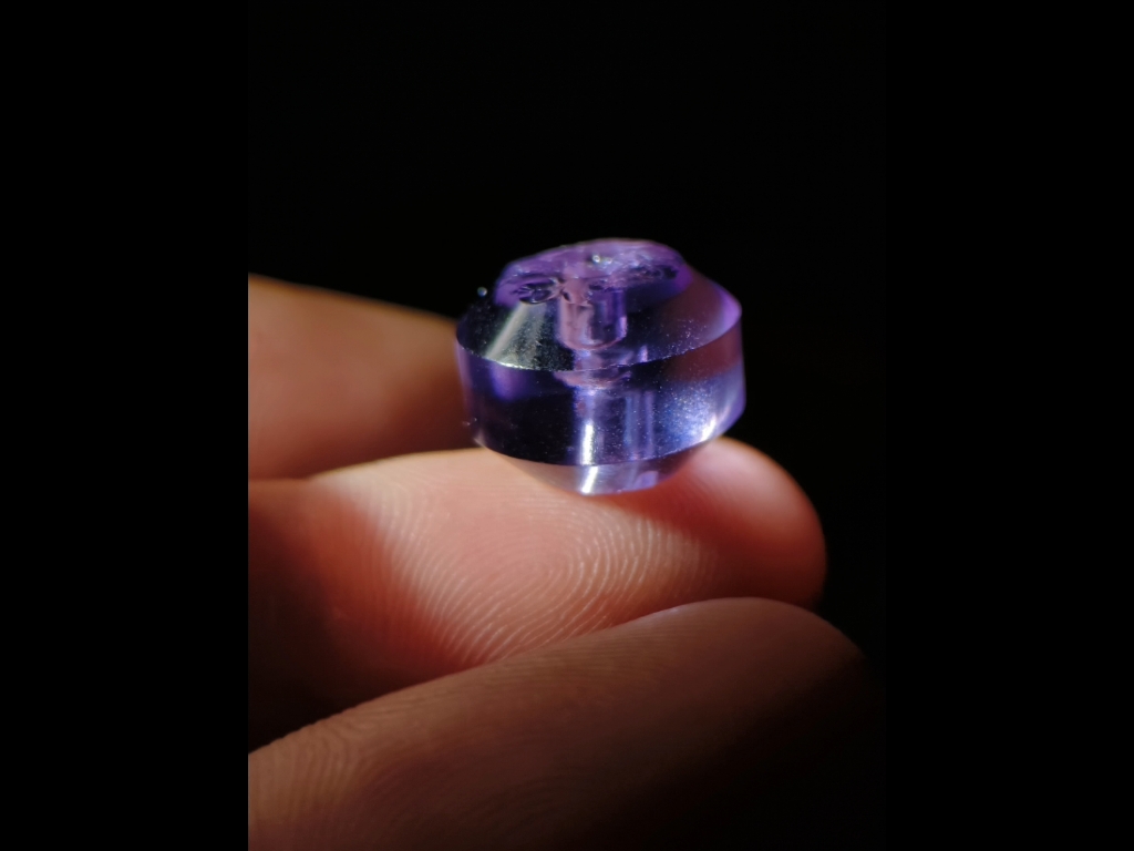 战国水晶珠·紫晶珠,车轮珠,皮壳老气,品相完美,包老到代!