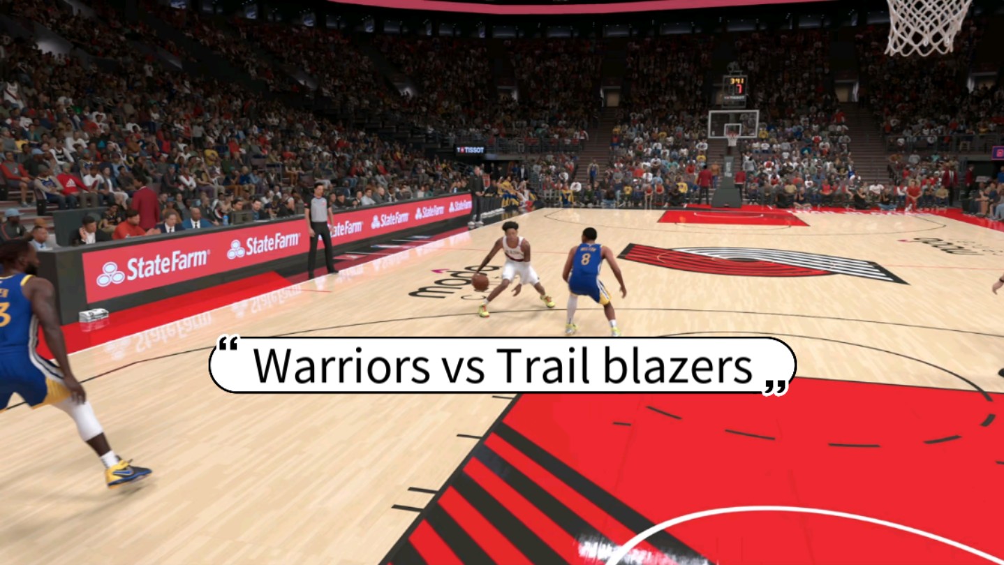 库cool,电脑模拟 warriors & trail blazers 调教完毕哔哩哔哩bilibili