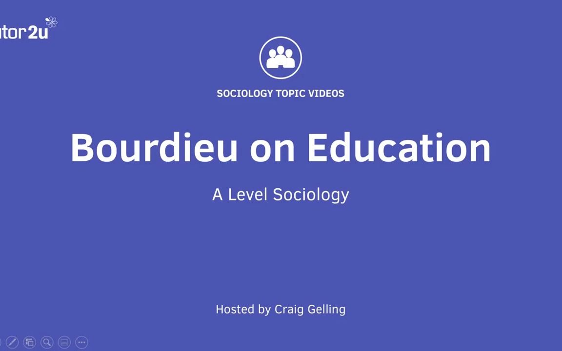 Bourdieu On Education _ A Level Sociolog - 哔哩哔哩