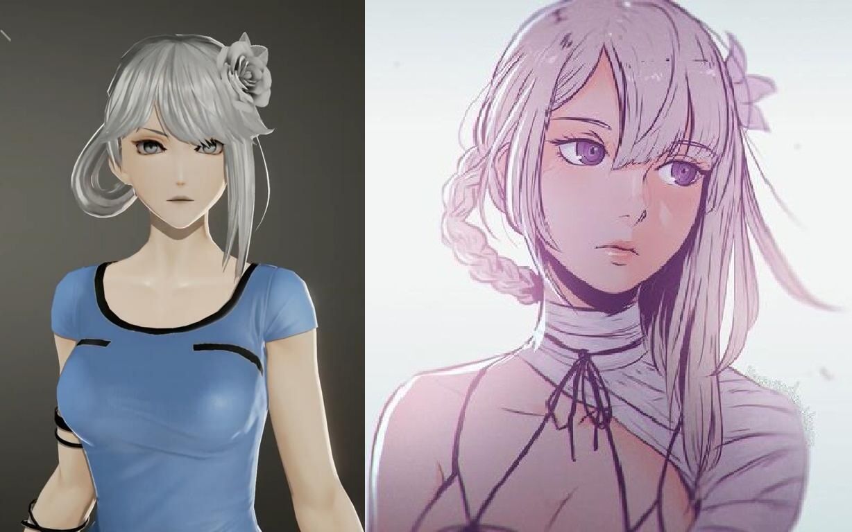 【噬血代码】cos捏人教程之凯妮(尼尔:完全形态)