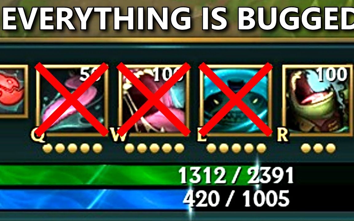 如果塔姆的前三个技能完全无效化!这还玩个球啊!