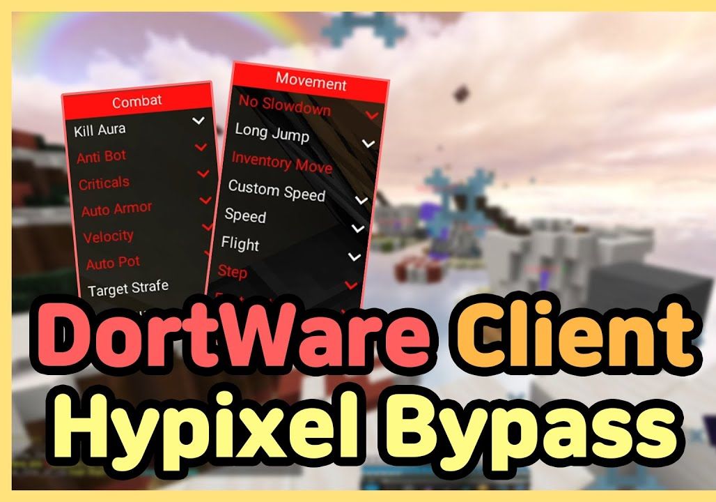 DortWare 1.4 | Hypixel Bypass Client单机游戏热门视频