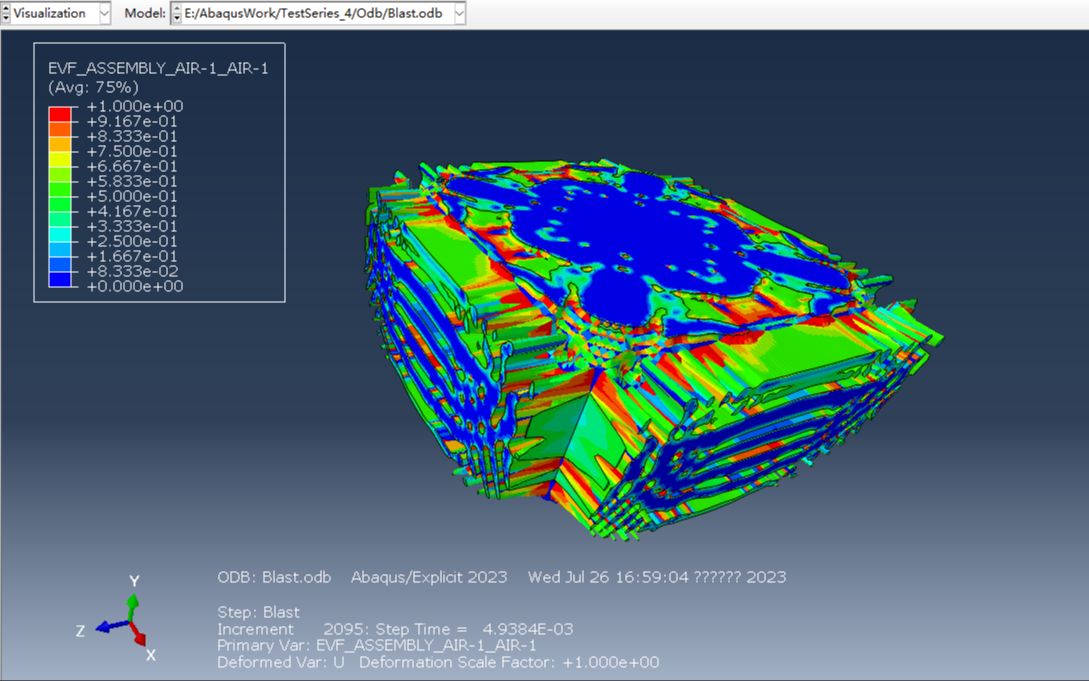 [图]【Abaqus】爆炸荷载数值模拟（CEL法）