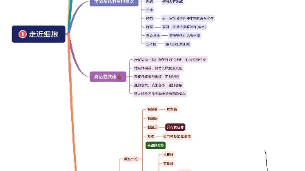 [图]人教版高中生物必修一知识点思维导图，需要高清版的小伙伴留言