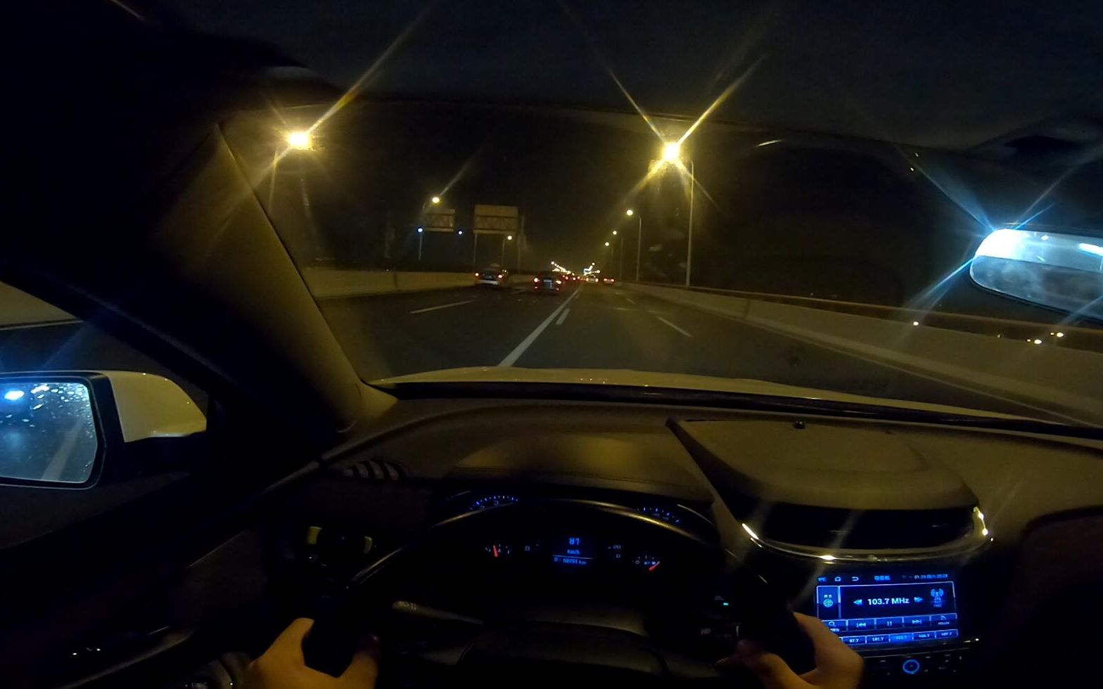 【第一人称开车vlog】第一视角驾驶 夜游上海佛罗伦萨小镇(真赛车游戏