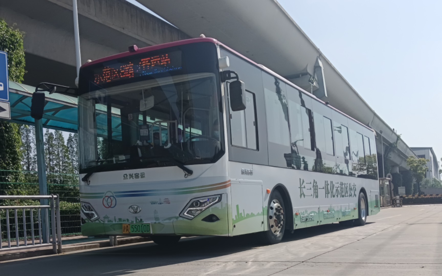 pov18 示范区8路前挡前方展望(朱家角站-全旺)