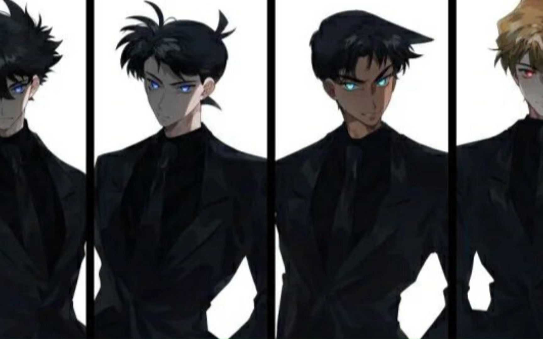 名柯f4男神团快来选老公啦看看你最pink哪一个