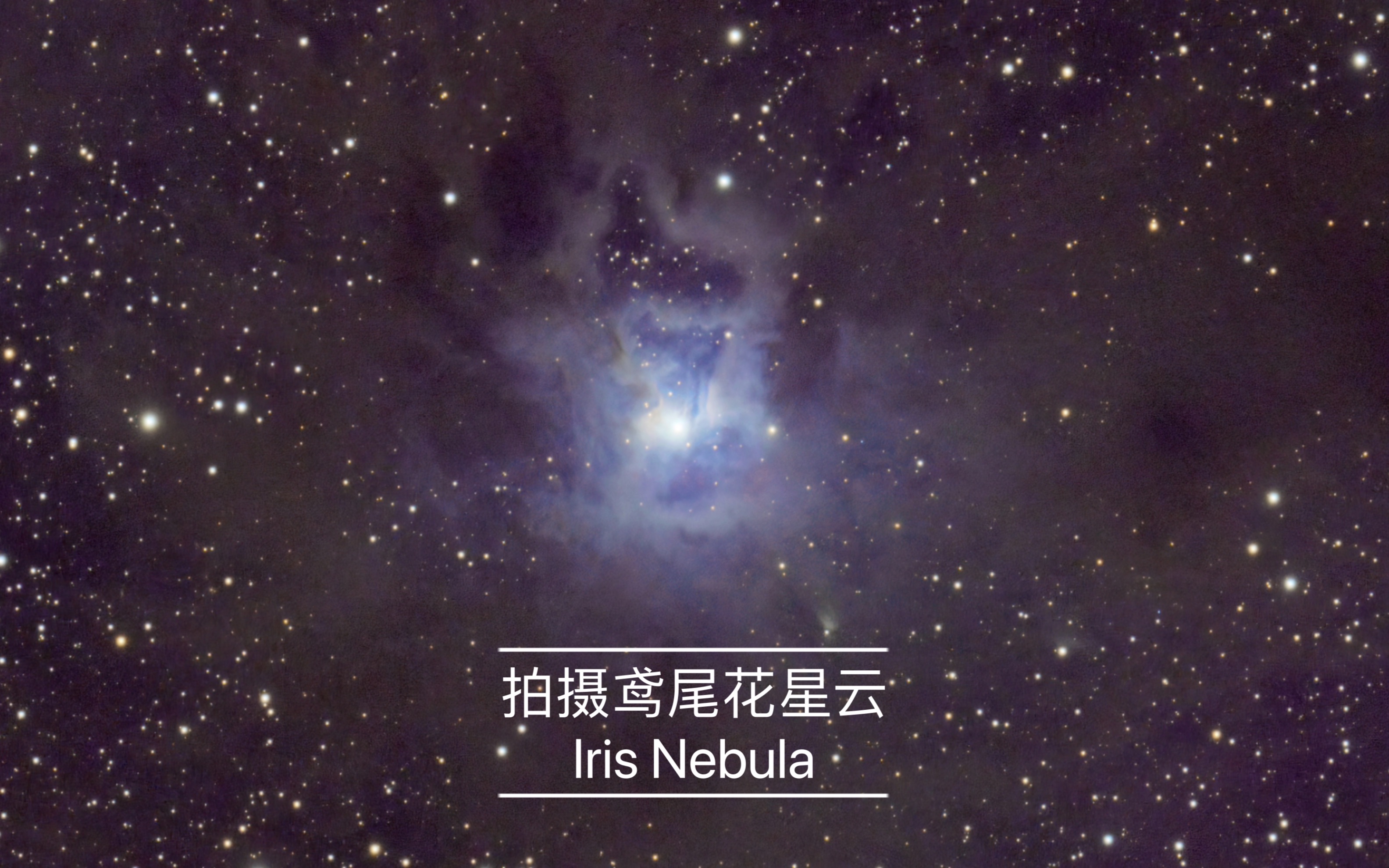 拍摄鸢尾花星云Iris Nebula哔哩哔哩bilibili