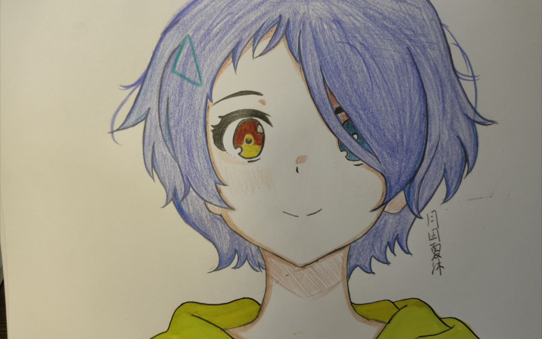 浅试一下新彩铅,画一个大户爱